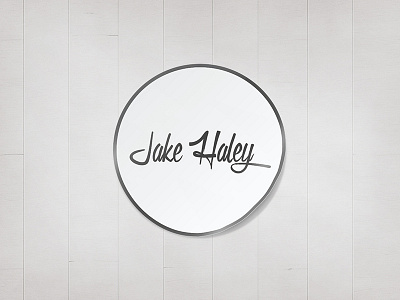 DJ Jake Haley | logo brand branding dj logo music sticker white