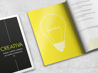 Creativa Magazine | University Project magazine print print design project school university