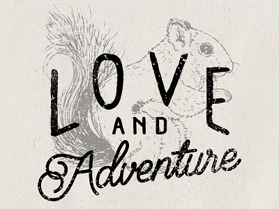 The Creative Shot - Love and Adventure branding hand drawn hand lettering handmade horns lettering logo oldschool photography vintage