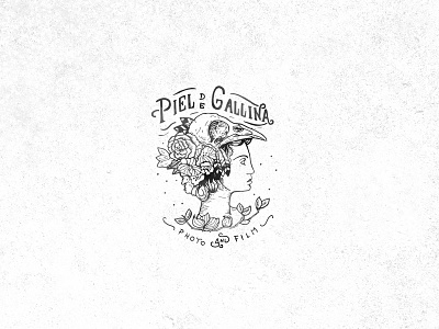 Final Logo Piel de Gallina branding handdrawn illustration logo