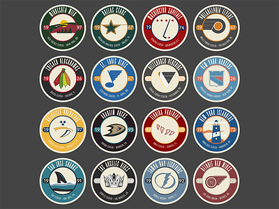 2016 Stanley Cup Icons