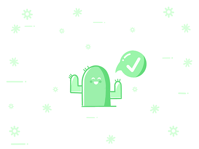 A cute cactus for Kactus! cactus character cute desert flat graphic design illustration plant