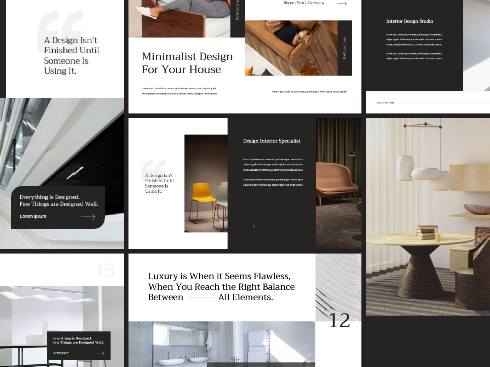 Interior Design Pitch Deck by Achmad Choir on Dribbble