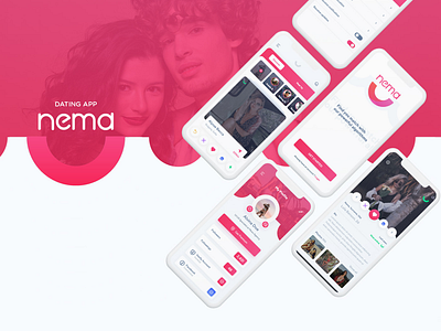 Dating App Nema UI/UX design