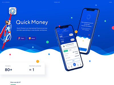 Money transfer app design