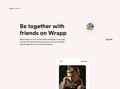 Wrapp - IOS Application Design app design graphic design ui ux