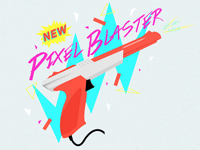 Pixel Blaster nostalgia oldschool photoshop pixel retro