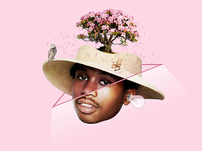 Flower Child Raury abstract collage digital hiphop mixedmedia music rap raury