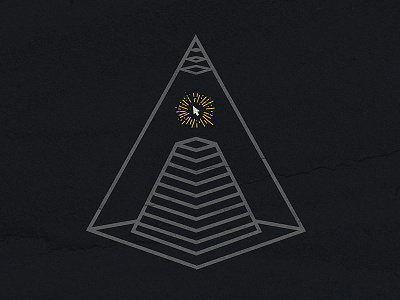 Technology Over All cursor gold illuminati illustration photoshop pyramid simple texture triangle