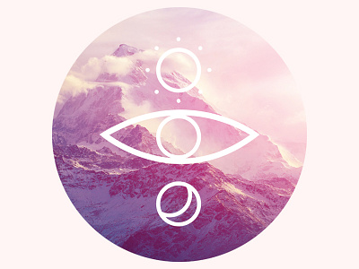 Shen chinese design energy eye moon mountain overlay photography photoshop pink sun