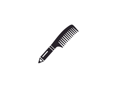 Comb Creative comb create creative logo mix pen pencil