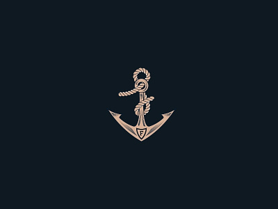 Anchor anchor boat icon logo nautical naval navy ocean rope sea ship