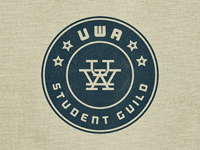 Uwa Student Guild Logo Option #1 guild logo student guild university university of western australia uwa vector