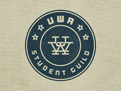 Uwa Student Guild Logo Option #1 by Arpit Tilak on Dribbble