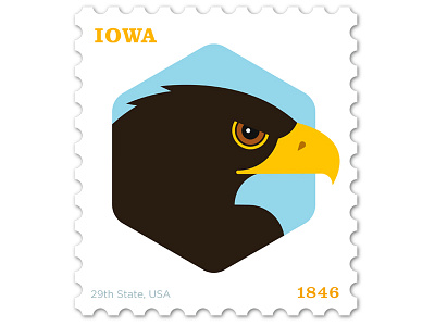 Iowa Stamp