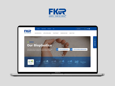 Bioplastic Website for FKUR