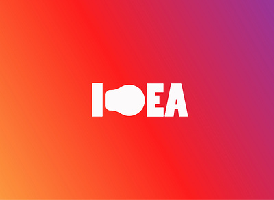 Idea Logo Design illustration logo ux