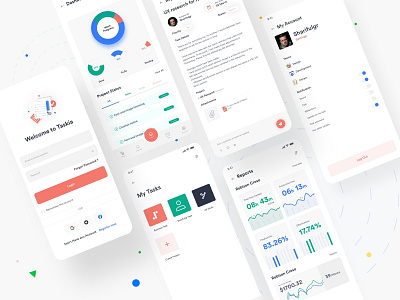 Project Management App Design By Sharifulgr On Dribbble