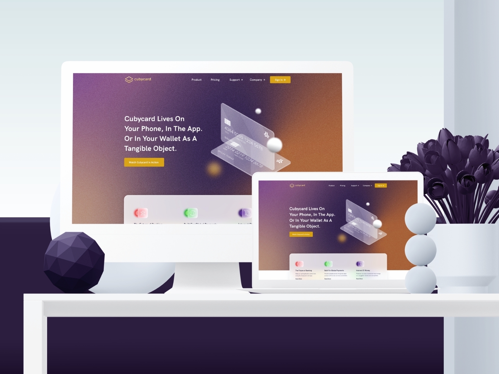 Landing page design exploration by Sharifulgr on Dribbble