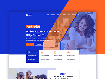 Creative Agency Theme Design