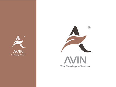 AVIN logo brand identity branding branding and identity diaco diacodesign logo logo deisgn logo design typogaphy typography