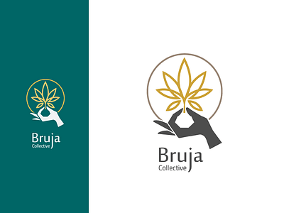 Bruja CBD Collective Logo brand identity branding branding and identity design diaco diacodesign logo logo design logodesign