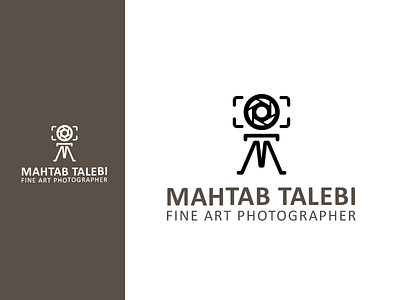 Mahtab Talebi, photographer logo brand identity diacodesign logo logodesign