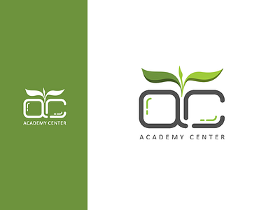Academy Center Logo branding diacodesign logo