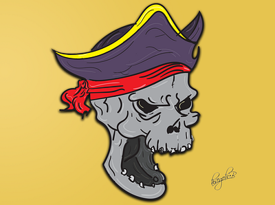 Skull design ill illustration vector