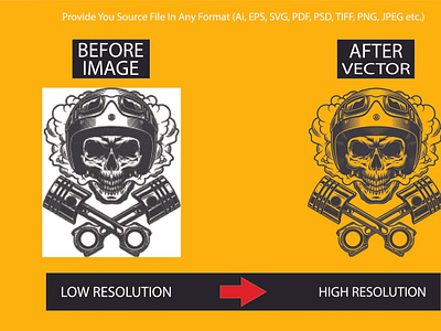 I will vectorize your logo, convert image to vector ai,png, jpg