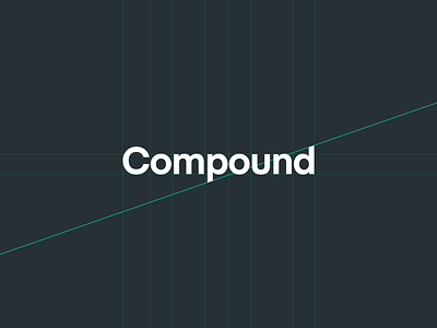 Compound Identity brand compound cryptocurrency defi ethereum identity logo mark style guide