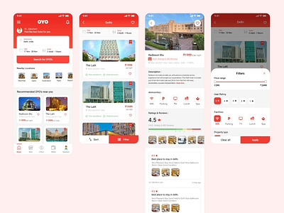 Oyo Mobile App Redesign