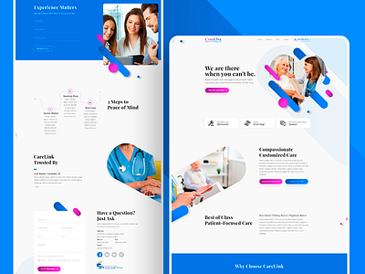 Health Care - Landing Page design health healthcare homepage illustrator landingpage medical photoshop trendy ui ui design ui ux user interface userexperience ux visual art visualdesign web website website design