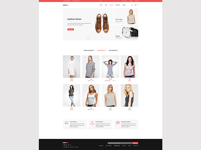 Minco ecommerce web design woocommerce theme wordpress