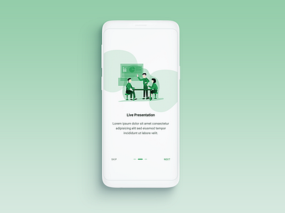 App Onboarding android app app design ios app on boarding presentation app