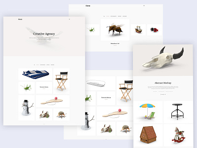 Minimal Portfolio Web Design