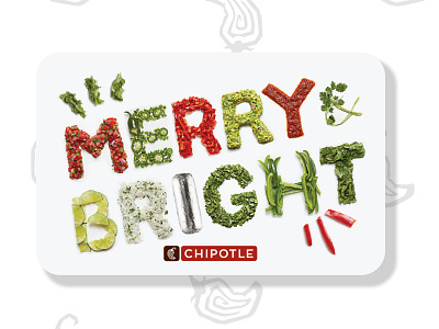 Chipotle Gift Card - Merry & Bright