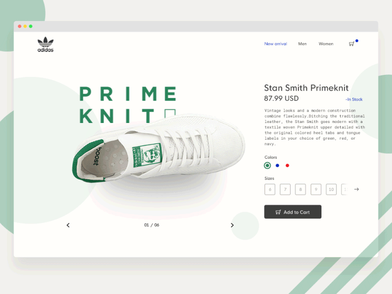 Product page