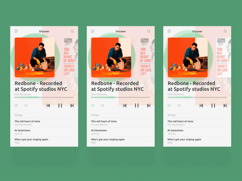 Spotify Redesign Concept