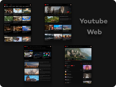 Youtube Website Redesign