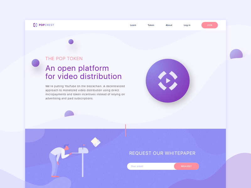 Video distribution platform by Olga for Noomo Agency on Dribbble