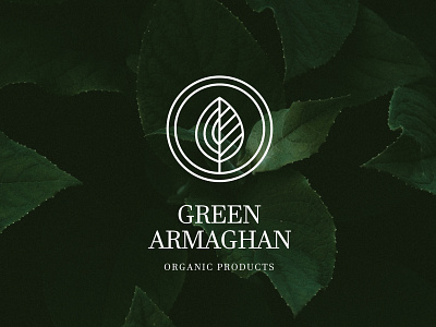 Green Armaghan Logo / Branding brand branding design green green logo icon design icons logodesign logotype organic