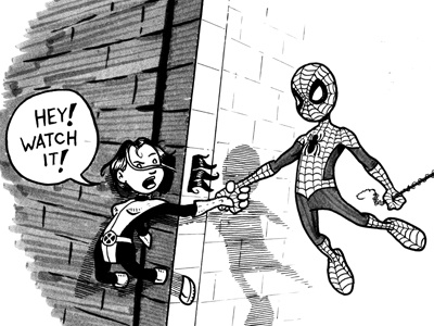 Spidey And Kitty Pride