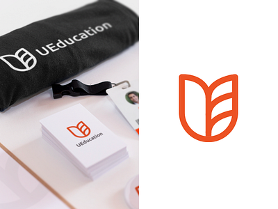 UEducation Logo branding india logo saurabhj ueducation