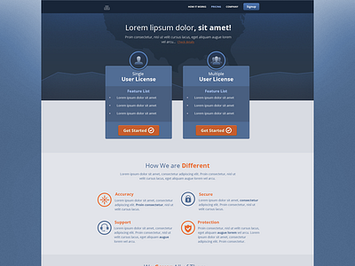 Landing Page Draft blue draft icon landingpage saurabhj sbj ui user