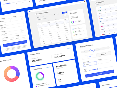 Loanerr app dashboard modules product product design software ui ux