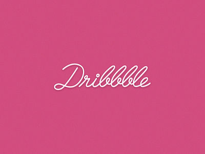 Dribbble logo redesign branding design logo typography wip