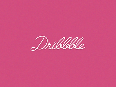 Dribbble logo redesign