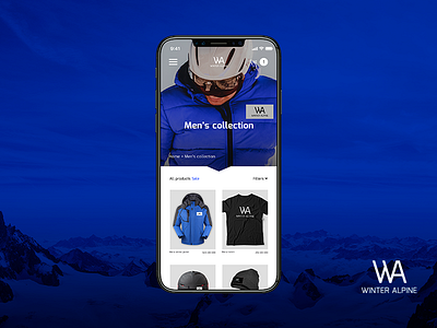 Daily UI 01 | Winter Alpine brand identity digital design uidesign