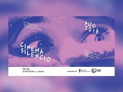 Cinema Silencio art direction branding cinema film poster